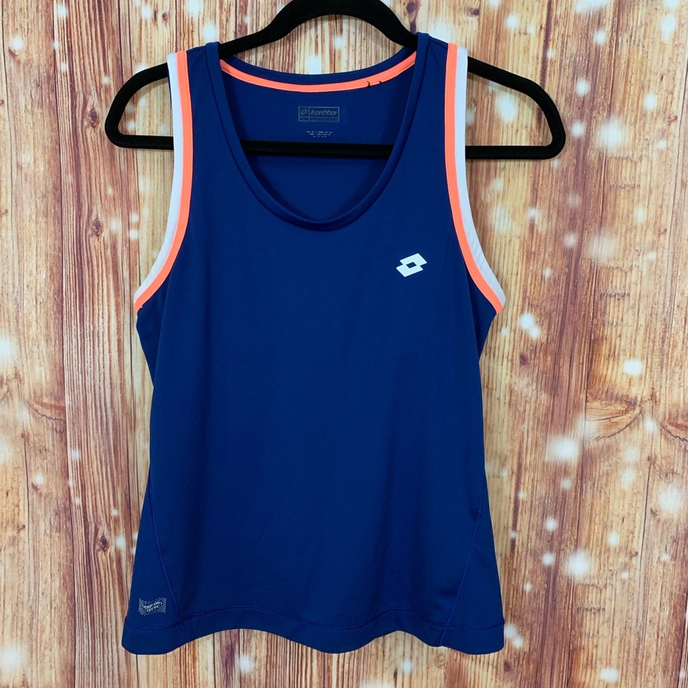 Lotto Sports Italia Tennis Tank Top Size Large